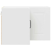 Produktbild för Vägghörnskåp PORTO Vit 57 x 57 x 40 cm Konstruerat trä