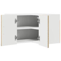 Produktbild för Vägghörnskåp PORTO Sonoma-ek 57 x 57 x 40 cm Konstruerat trä