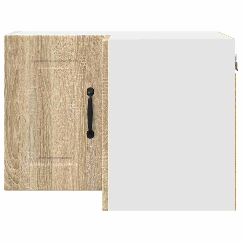 Produktbild för Vägghörnskåp PORTO Sonoma-ek 57 x 57 x 40 cm Konstruerat trä