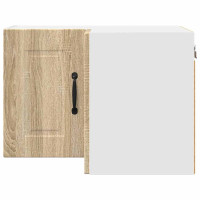 Produktbild för Vägghörnskåp PORTO Sonoma-ek 57 x 57 x 40 cm Konstruerat trä