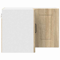 Produktbild för Vägghörnskåp PORTO Sonoma-ek 57 x 57 x 40 cm Konstruerat trä