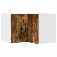 Produktbild för Vägghörnskåp PORTO Rökt ek 57 x 57 x 40 cm Konstruerat trä