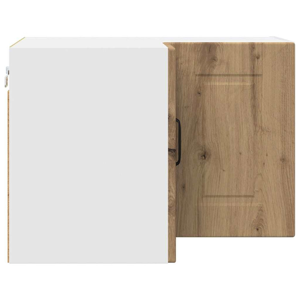 Produktbild för Vägghörnskåp PORTO Artisan Ek 57 x 57 x 40 cm Konstruerat trä