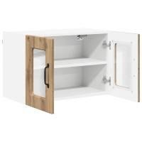 Produktbild för Väggglasförråd PORTO 2 pcs Artisan Ek 60 x 31 x 40 cm