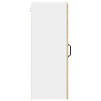 Produktbild för Väggglasförråd PORTO Sonoma-ek 40 x 31 x 80 cm Konstruerat trä