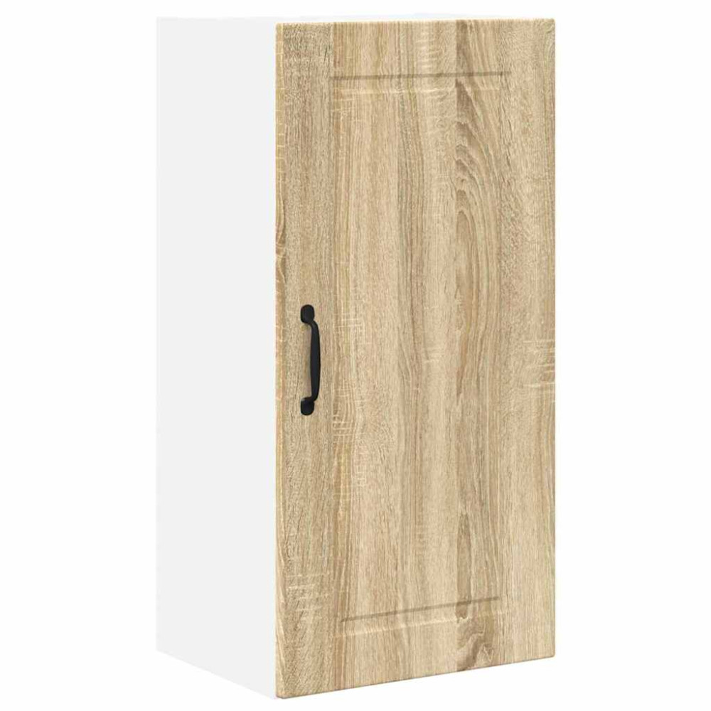 Produktbild för Väggskåp PORTO Sonoma-ek 40 x 31 x 80 cm Konstruerat trä