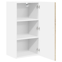 Produktbild för Väggskåp PORTO Sonoma-ek 40 x 31 x 80 cm Konstruerat trä