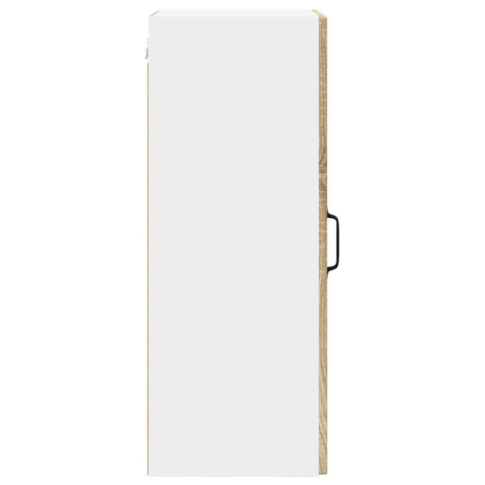 Produktbild för Väggskåp PORTO Sonoma-ek 40 x 31 x 80 cm Konstruerat trä