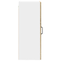 Produktbild för Väggskåp PORTO Sonoma-ek 40 x 31 x 80 cm Konstruerat trä
