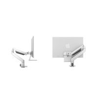 Produktbild för Multibrackets M Gas Lift Arm iMac® 24” Silver – Monitorarm för iMac® 24", Gasfjädrad höj, sänk och vridbar, Silver