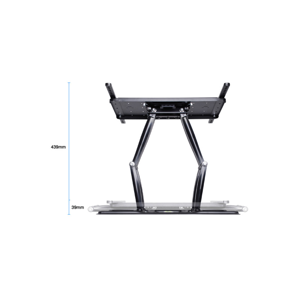 Produktbild för Multibrackets M VESA Super Slim Tilt & Turn Plus black - screen size: 32" - 65"