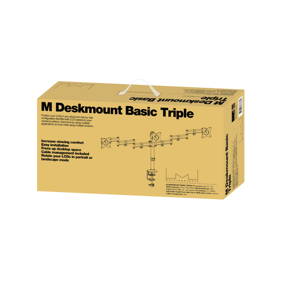 Produktbild för Multibrackets M Deskmount Basic Triple