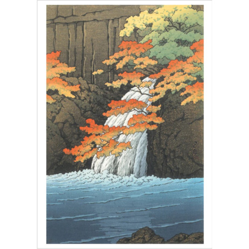 Pomegranate Europe Ltd Kawase Hasui: Senju Waterfall, Akame Notecard