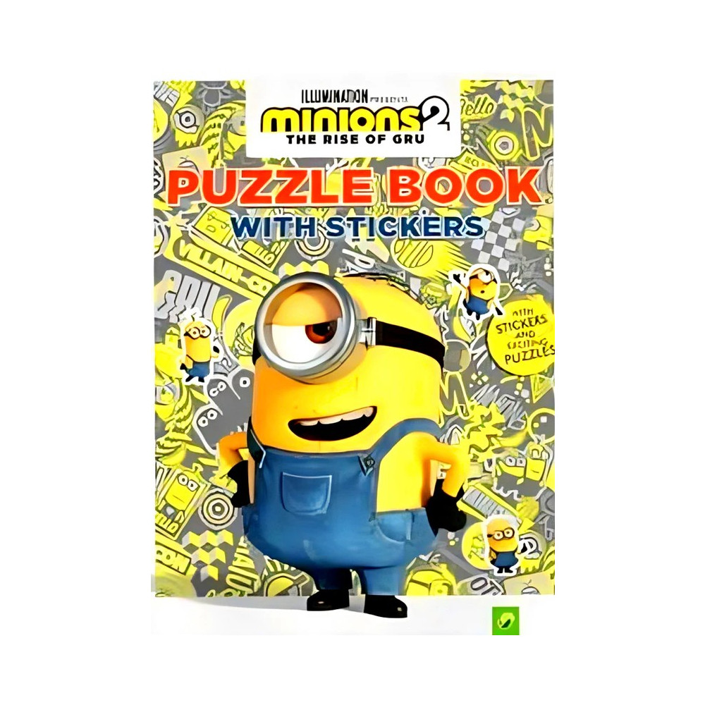 Produktbild för Minions 2: Puzzle Book with Stickers