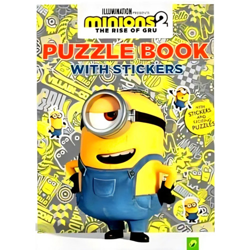 66 Books Ltd Minions 2: Puzzle Book with Stickers