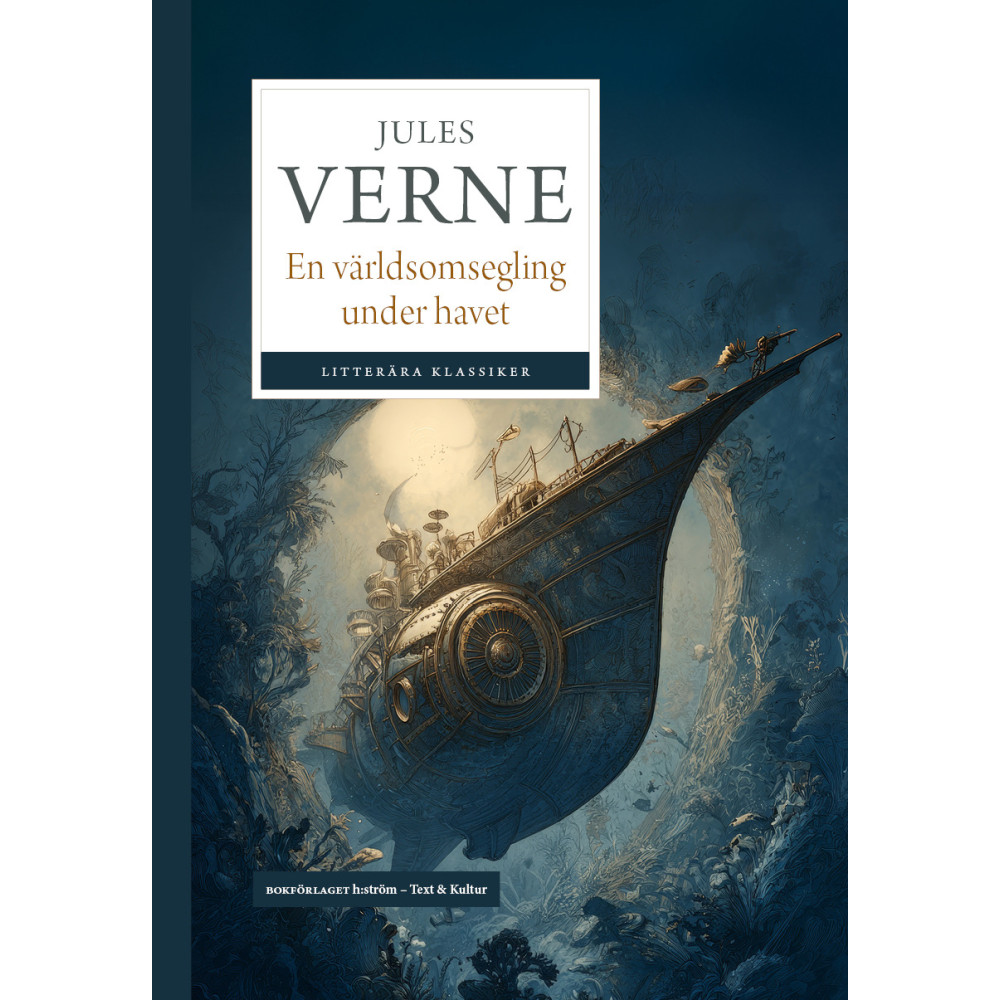 Produktbild för En världsomsegling under havet (bok, danskt band)