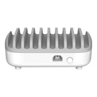 Produktbild för Compulocks 10 Ports USB Charging Dock Station With EU Plug laddningsstation - USB - 120 Watt