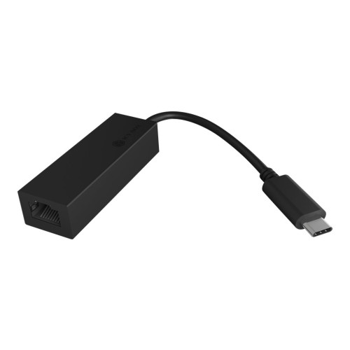 RaidSonic Technology ICY BOX IB-LAN100-C3 - nätverksadapter - USB-C 3.0 - Gigabit Ethernet x 1