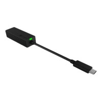 Produktbild för ICY BOX IB-LAN100-C3 - nätverksadapter - USB-C 3.0 - Gigabit Ethernet x 1