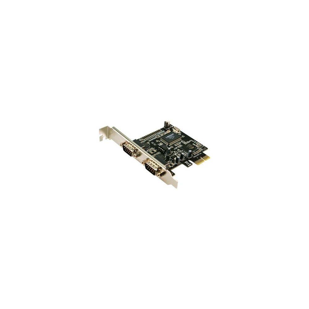 Produktbild för LogiLink PCI Express Interface Card Serial 2x - seriell adapter - PCI Express x1 - RS-232 x 2