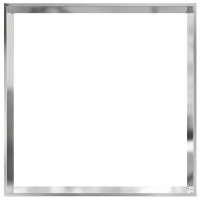 Produktbild för Kant för gräsmatta 6 pcs Silver 60 x 60 x 13 cm Rostfritt stål