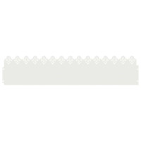Produktbild för Gräskanter 20 pcs Vit 103 x 0,05 x 22 cm Stål
