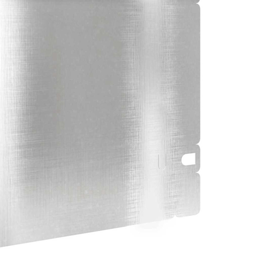 Produktbild för Gräskanter 30 pcs Silver 103 x 0,05 x 22 cm Rostfritt stål