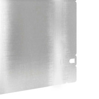 Produktbild för Gräskanter 30 pcs Silver 103 x 0,05 x 22 cm Rostfritt stål