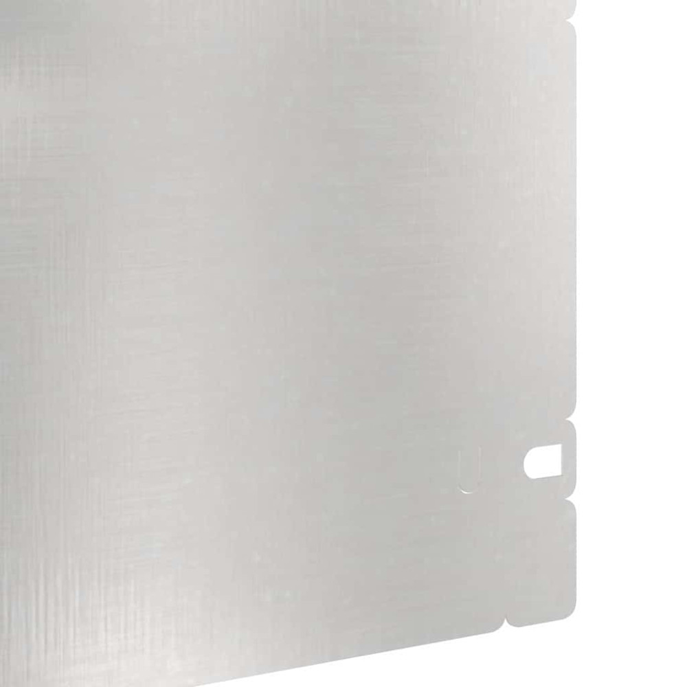 Produktbild för Gräskanter 30 pcs Silver 103 x 0,05 x 22 cm Rostfritt stål