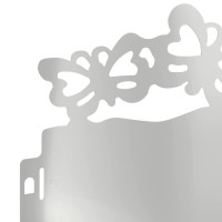 Produktbild för Gräskanter 30 pcs Silver 103 x 0,05 x 22 cm Galvaniserat Stål