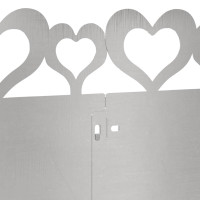 Produktbild för Gräskanter 20 pcs Silver 103 x 0,05 x 22 cm Rostfritt stål