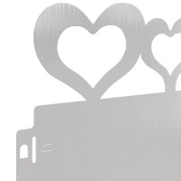 Produktbild för Gräskanter 30 pcs Silver 103 x 0,05 x 22 cm Rostfritt stål