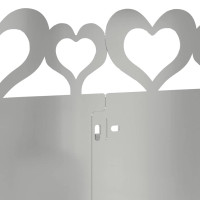Produktbild för Gräskanter 30 pcs Silver 103 x 0,05 x 22 cm Galvaniserat Stål