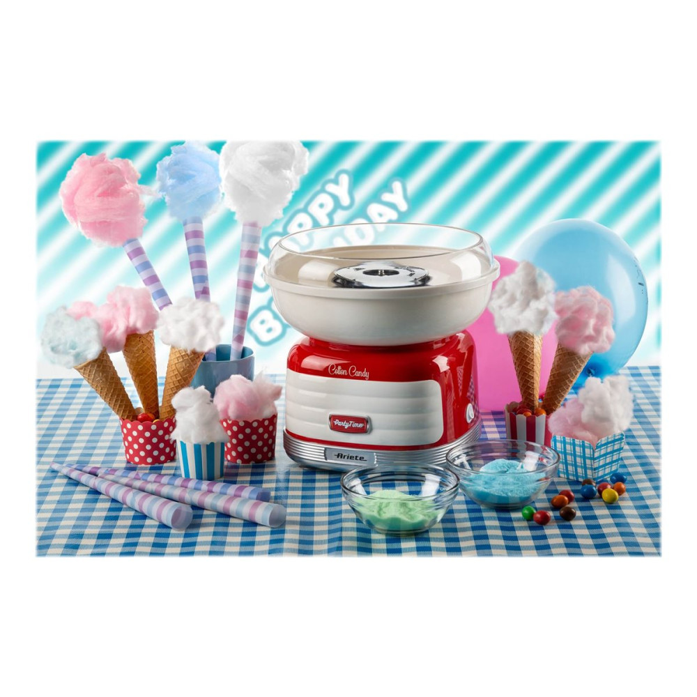 Produktbild för Ariete Party Time 2973 - spunnet socker-maskin - röd