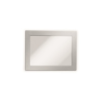 Produktbild för DURABLE DURAFRAME MAGNETIC - dokumenthållare - för A6 - silver (paket om 5)