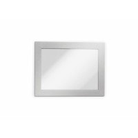 Produktbild för DURABLE DURAFRAME MAGNETIC - dokumenthållare - för A6 - silver (paket om 5)