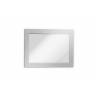 Produktbild för DURABLE DURAFRAME MAGNETIC - dokumenthållare - för A6 - silver (paket om 5)