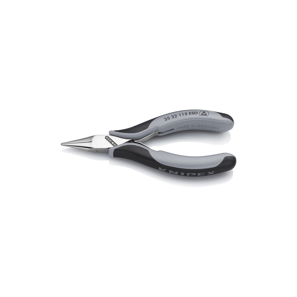 Produktbild för Knipex KP-3522115ESD, 1,1 cm, 2,25 cm, 7 mm, Krom-vanadinstå...