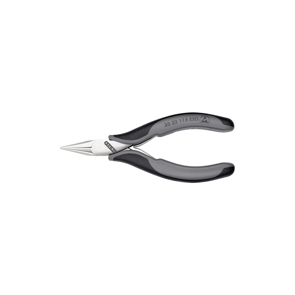 Produktbild för Knipex KP-3522115ESD, 1,1 cm, 2,25 cm, 7 mm, Krom-vanadinstå...