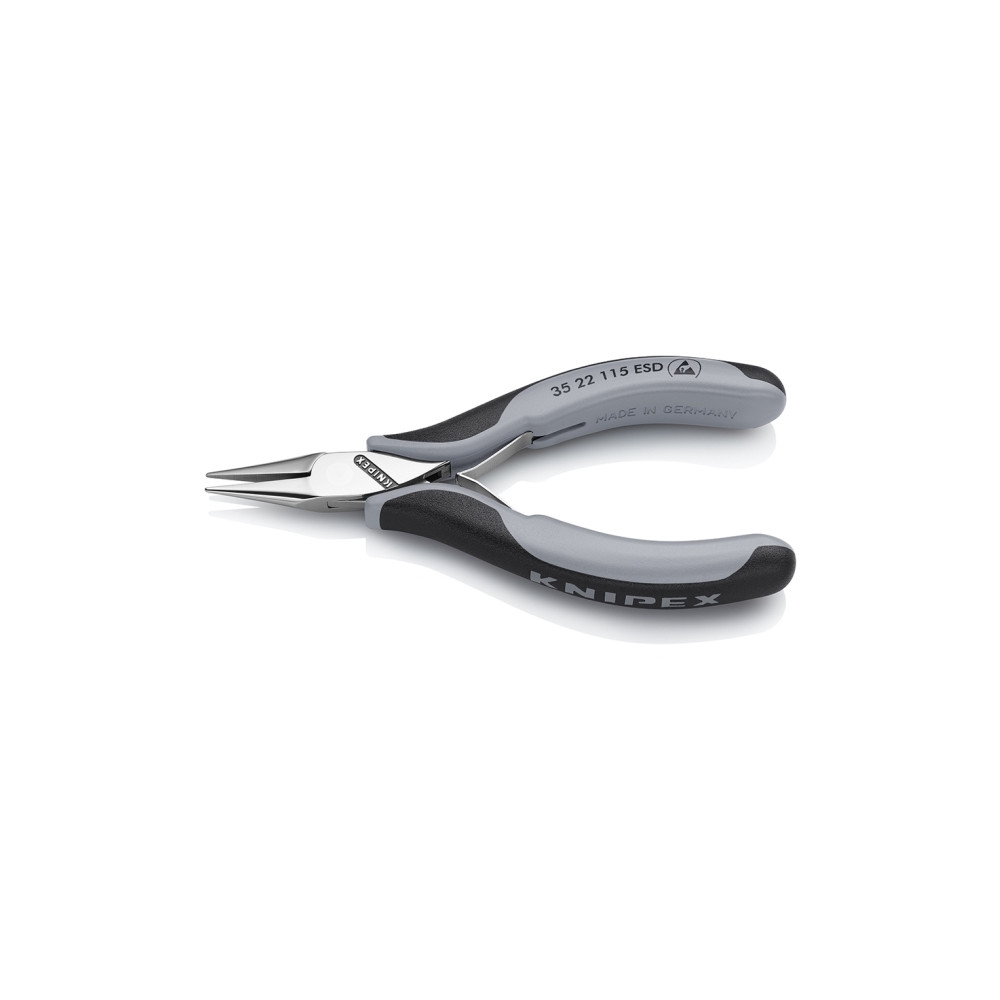 Produktbild för Knipex KP-3522115ESD, 1,1 cm, 2,25 cm, 7 mm, Krom-vanadinstå...