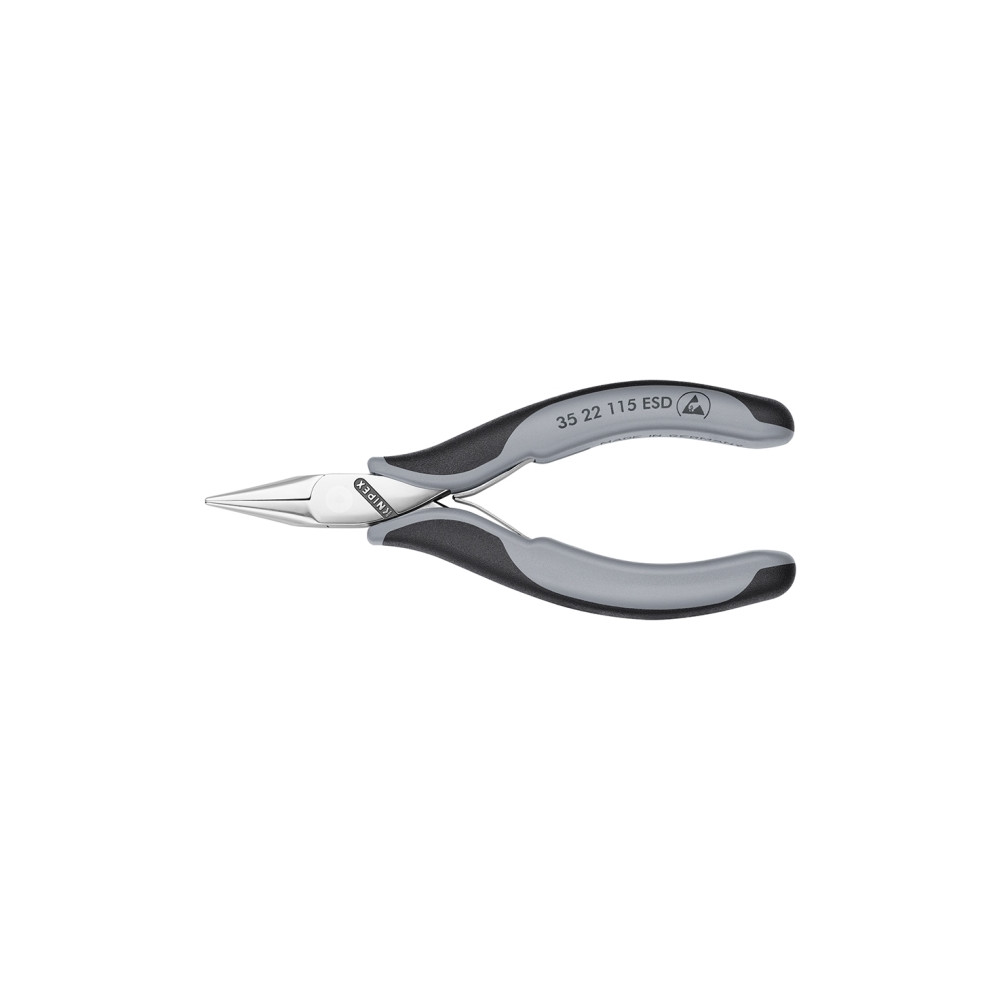 Produktbild för Knipex KP-3522115ESD, 1,1 cm, 2,25 cm, 7 mm, Krom-vanadinstå...