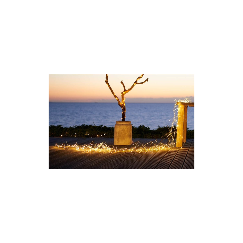 Produktbild för Sirius Home 30746, Silver, Transparent, 350 lampor, LED, 12...