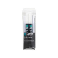 Produktbild för Chalkmarker NAGA hvid 2 mm