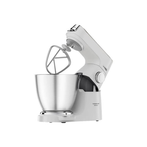 Kenwood Kenwood Titanium Chef Baker XL KVL65.001WH - köksmaskin - 1200 W - vit/champagne cream