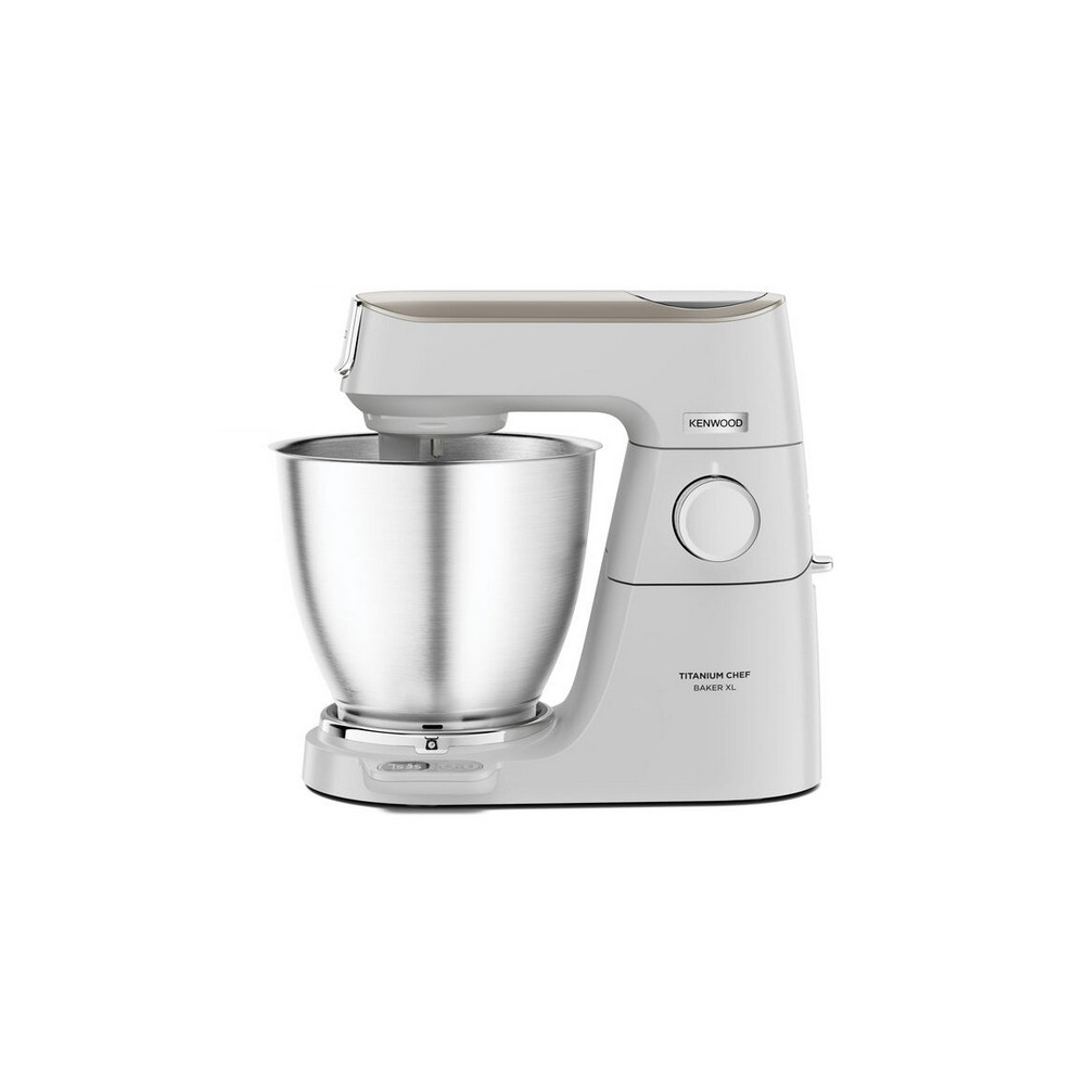 Produktbild för Kenwood Titanium Chef Baker XL KVL65.001WH - köksmaskin - 1200 W - vit/champagne cream