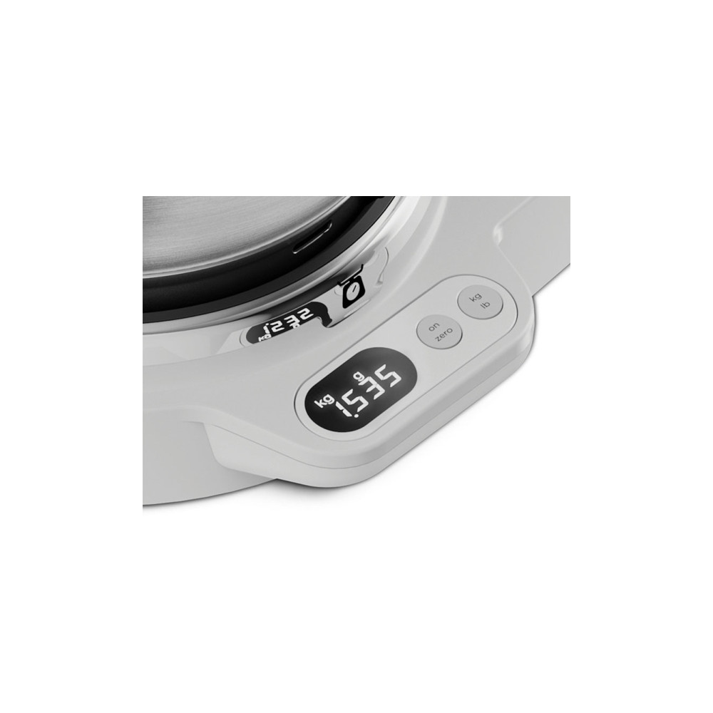 Produktbild för Kenwood Titanium Chef Baker XL KVL65.001WH - köksmaskin - 1200 W - vit/champagne cream