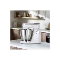 Produktbild för Kenwood Titanium Chef Baker XL KVL65.001WH - köksmaskin - 1200 W - vit/champagne cream