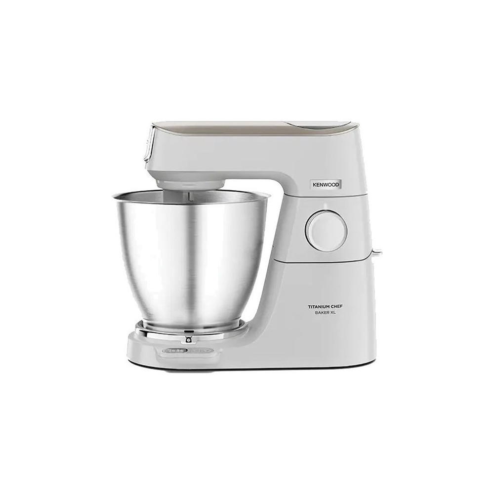 Produktbild för Kenwood Titanium Chef Baker XL KVL65.001WH - köksmaskin - 1200 W - vit/champagne cream