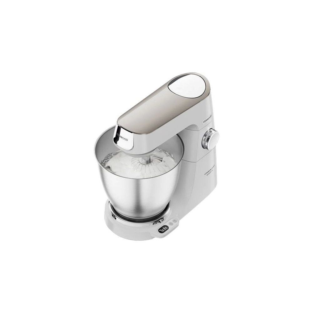 Produktbild för Kenwood Titanium Chef Baker XL KVL65.001WH - köksmaskin - 1200 W - vit/champagne cream