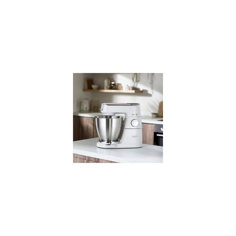 Produktbild för Kenwood Titanium Chef Baker XL KVL65.001WH - köksmaskin - 1200 W - vit/champagne cream